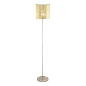 EGLO vloerlamp Viserbella – e27 – 158,5 cm – champagne/goud