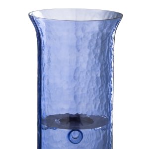 J-Line windlicht Tarifa Smal – glas – blauw – large J-Line windlicht Tarifa Smal – glas – blauw – large