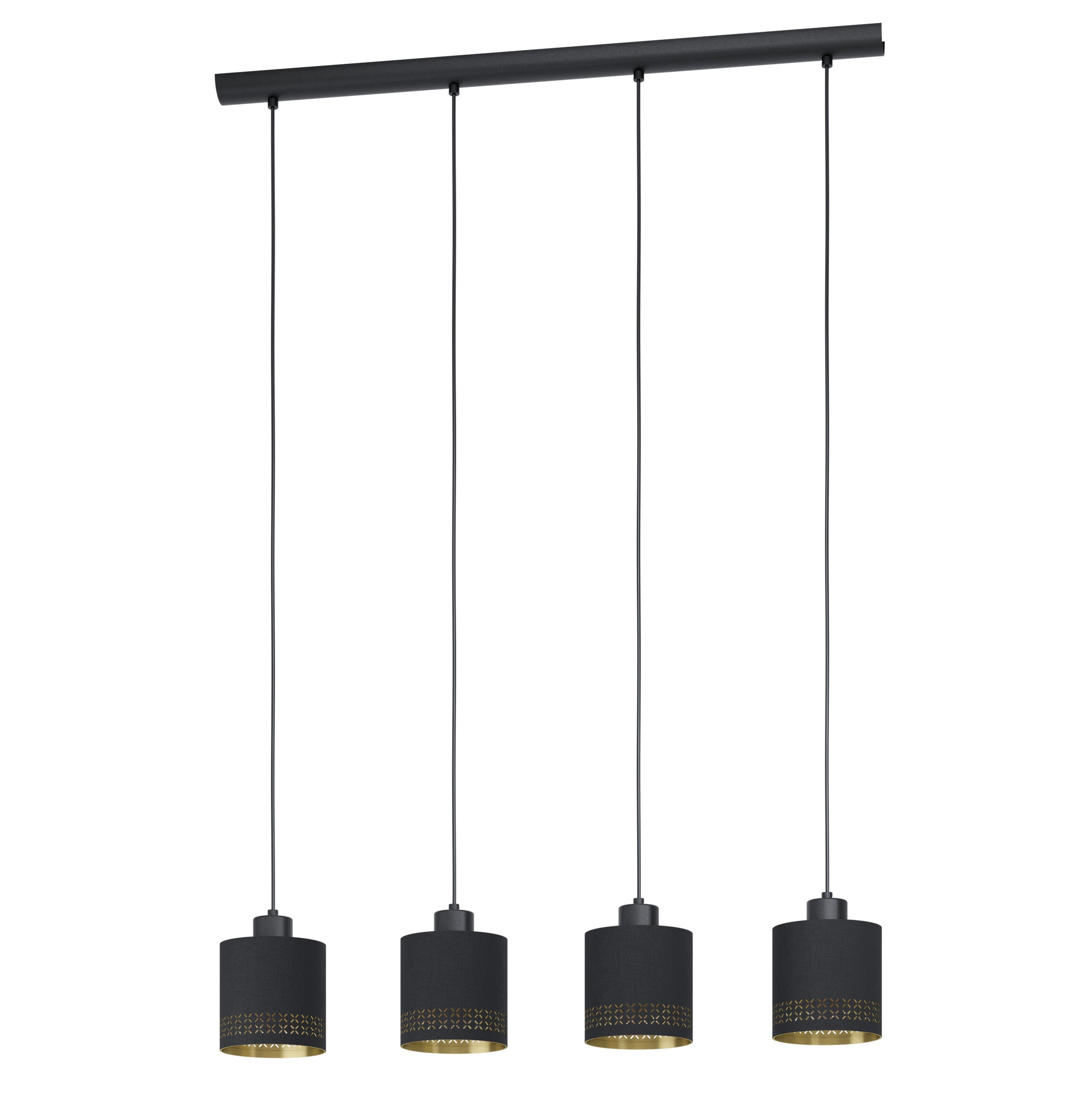 EGLO hanglamp Esteperra - e27 - 94 cm - zwart