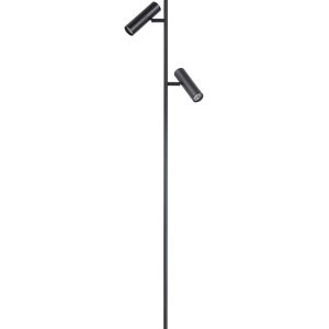Highlight vloerlamp Trend – 3 lichts – 30 x 158 cm – zwart