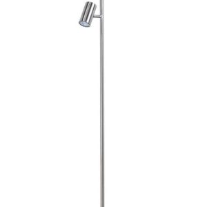 Highlight vloerlamp Burgos – 3 lichts – 23 x 160 cm – mat-chroom