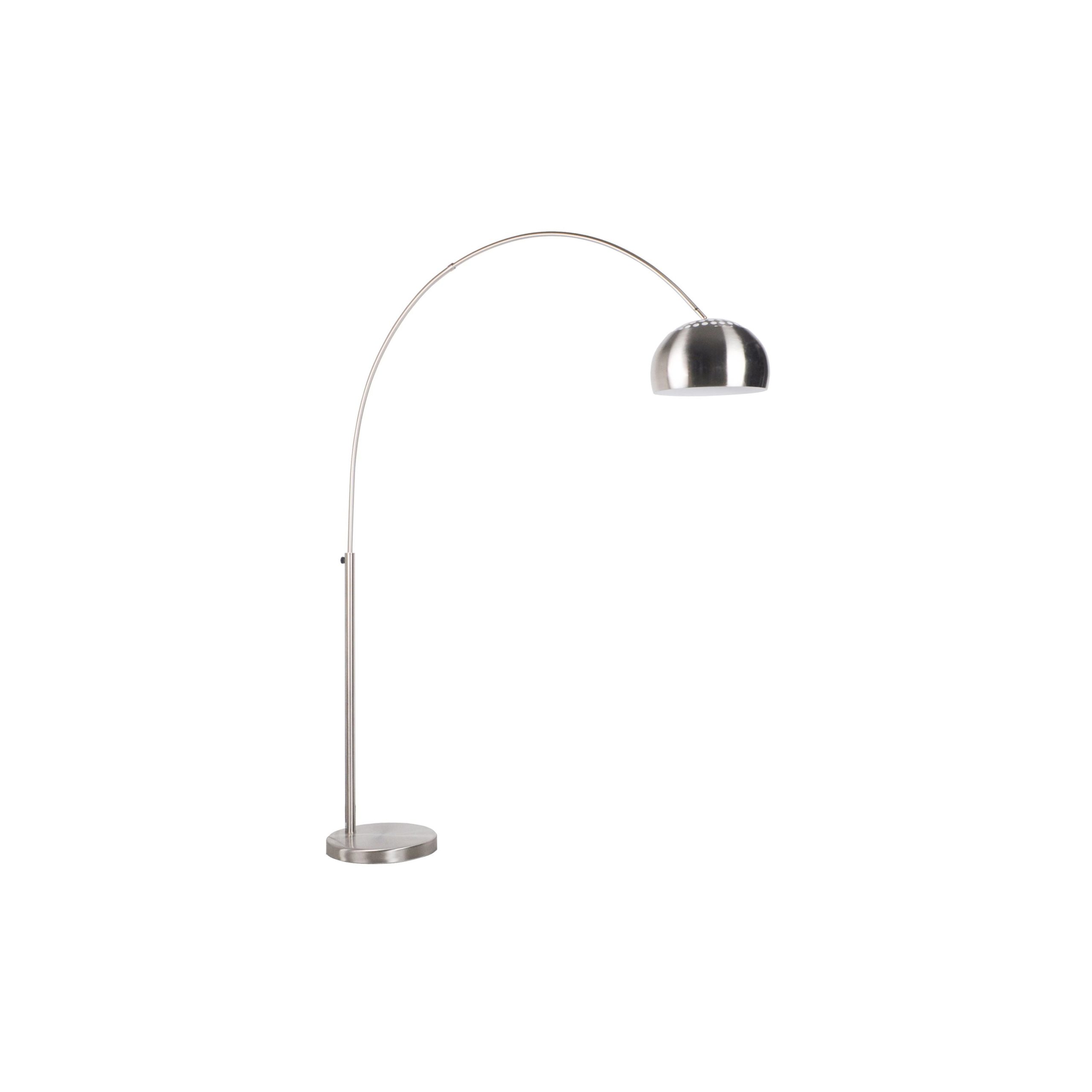 Housecraft Living Metal Bow Vloerlamp/ Booglamp Metaal Zilver