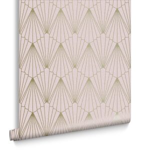 Graham & Brown Vliesbehang – Rene Blush – 10mx53cm