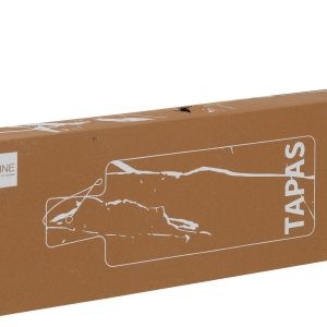 J-Line snijplank Tapas Rechthoek Marmer – steen – zwart/goud – large J-Line snijplank Tapas Rechthoek Marmer – steen – zwart/goud – large