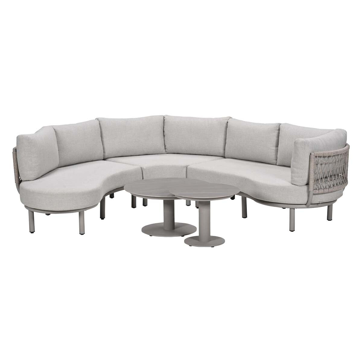 Garden Impressions loungeset Algarve 5-delig - Liam loungetafels