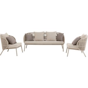 Kare Design Tuinmeubilair Sicily beige