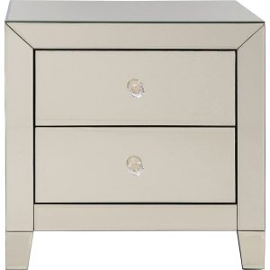Kare Design Nachtkastje Luxury Champagne 2 Lades Kare Design Nachtkastje Luxury Champagne 2 Lades