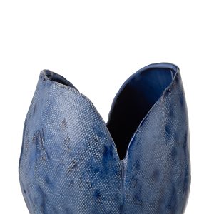 J-Line vaas Thibault – keramiek – blauw – large