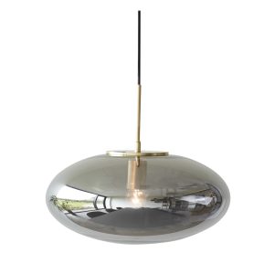 Hübsch – glas/ijzer – ø40xh36cm, e27/40w Hübsch – glas/ijzer – ø40xh36cm, e27/40w