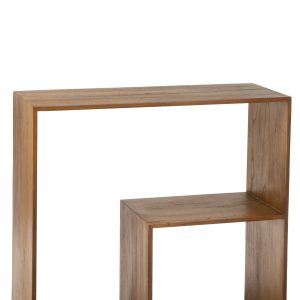 J-Line wandrek Kubus 2p – hout – bruin J-Line wandrek Kubus 2p – hout – bruin