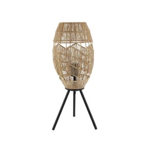 HOME DELUXE Tafellamp van Jute KIKO – Natuur HOME DELUXE Tafellamp van Jute KIKO – Natuur