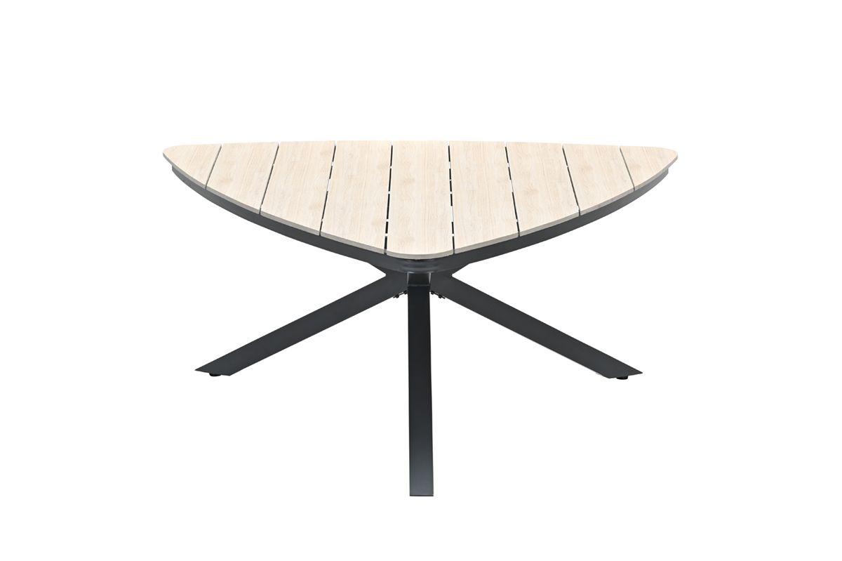Garden Impressions Edison triangel tuintafel - 170 cm - light teak Vir