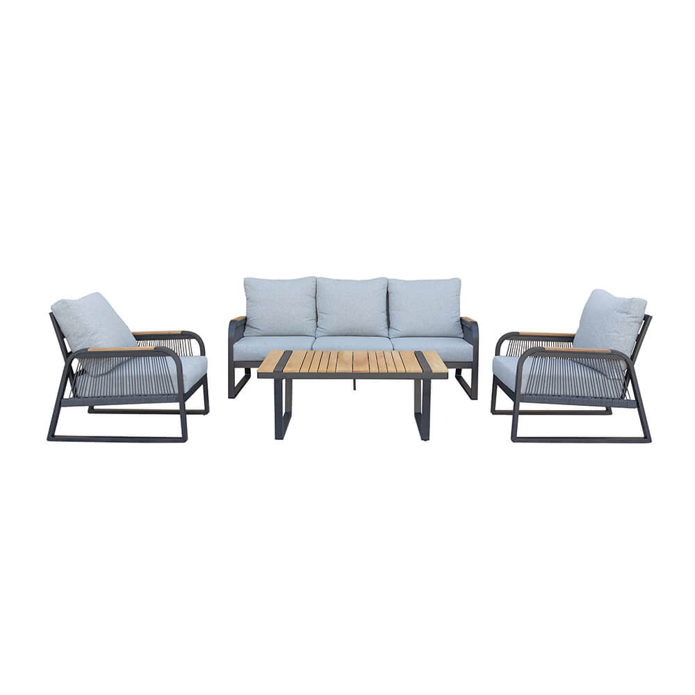 HOME DELUXE Tuinsalon MARABA - Aluminium
