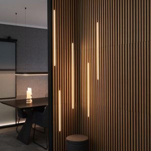 HOME DELUXE – LED-lichtstrip voor akoestisch paneel NOX – Starterset M