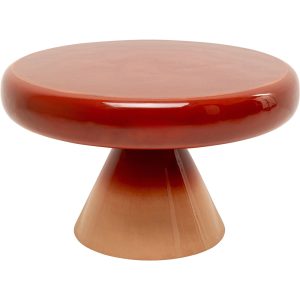 Kare Design Salontafel Rici Ø60cm rood Kare Design Salontafel Rici Ø60cm rood
