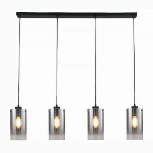Freelight hanglamp Ventotto – 4 lichts – 120 x 165 cm – zwart Freelight hanglamp Ventotto – 4 lichts – 120 x 165 cm – zwart