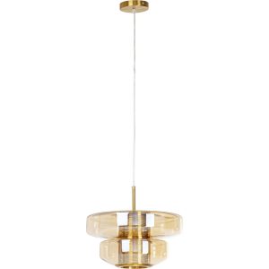 Kare Design Hanglamp Arcadia Ø34cm amber