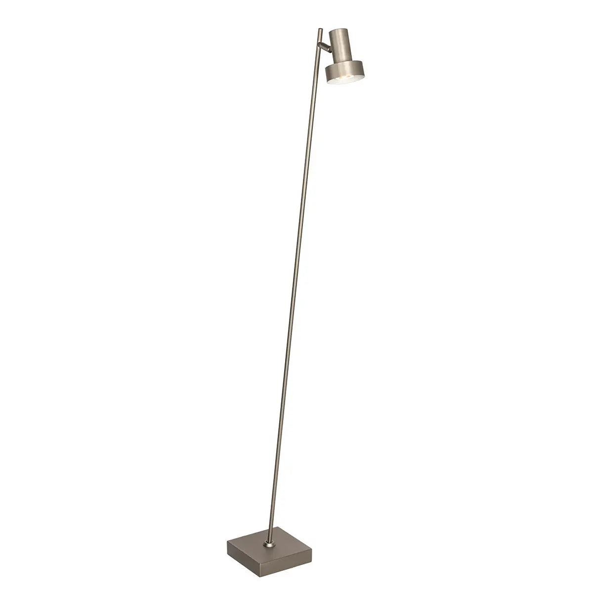 Freelight vloerlamp Lunata - 1 lichts - 15 x 130 cm - mat chroom