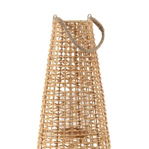 J-Line lantaarn Anais – rotan – naturel – large J-Line lantaarn Anais – rotan – naturel – large