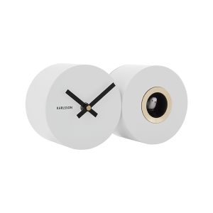 Karlsson wandklok – wit – 7.2x26x13cm