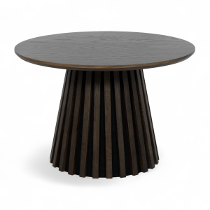 Furnhouse ronde salontafel Svendborg – Gerookt eikenhout – Ø 60 cm