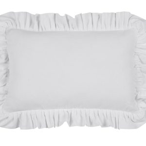 KAAT Amsterdam decoratiekussen Faby – 40×60 cm – wit