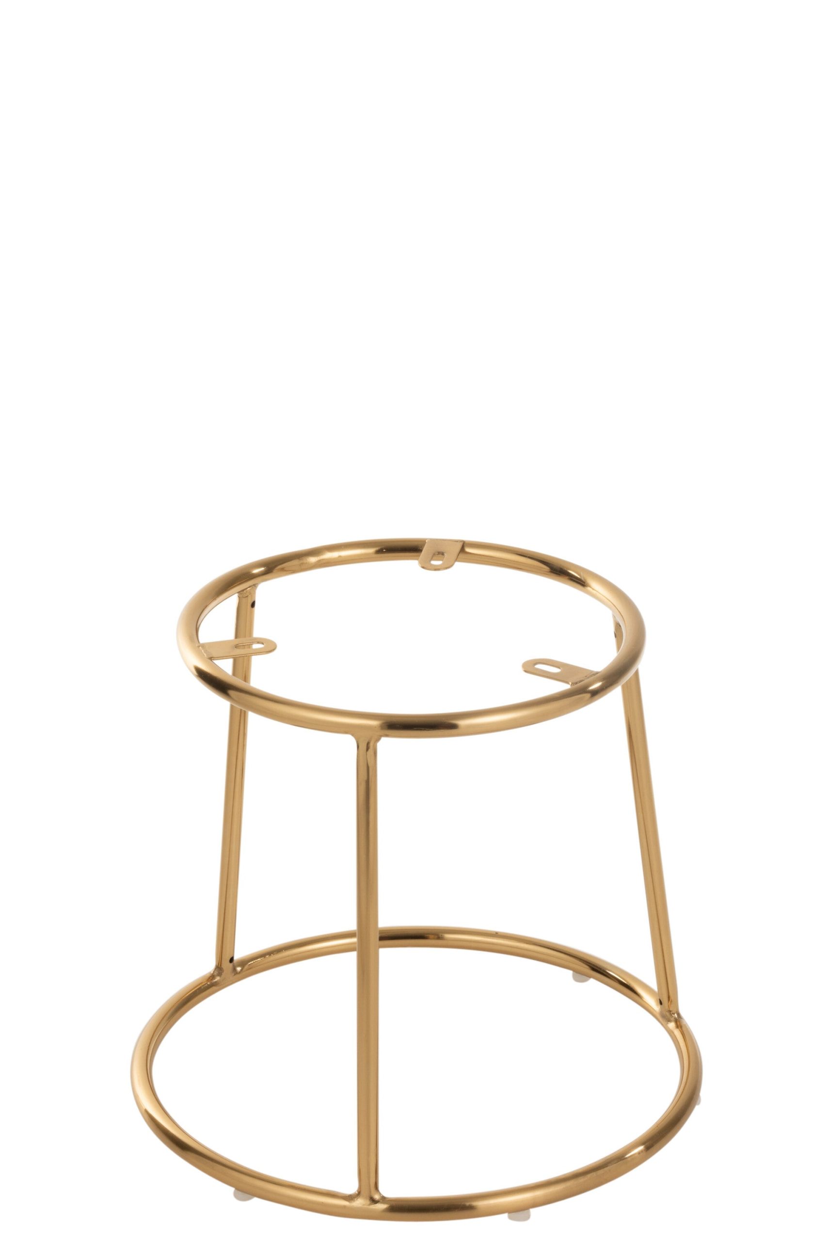 J-Line frame kruk Lage - metaal - goud - 4 stuks