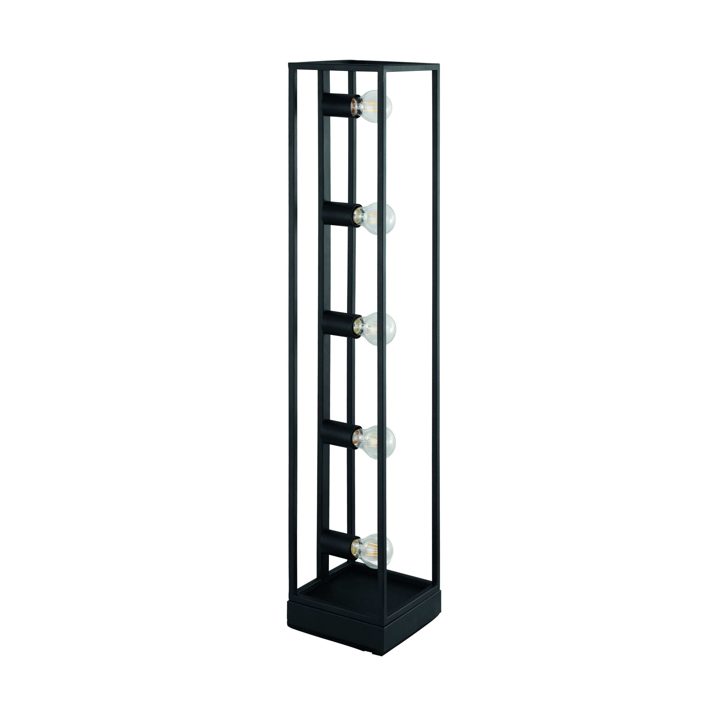 EGLO vloerlamp Eldrick - e27 - 100 cm - zwart