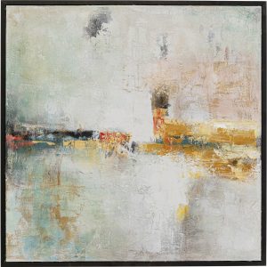 Kare Design Schilderij Frame Dust 120x120cm goud