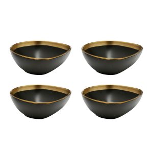 Kare Design Kommen Vibrations Ø18cm groen (4/set)