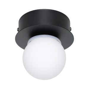EGLO plafondlamp Mosiano – led – ø 11 cm – zwart/wit EGLO plafondlamp Mosiano – led – ø 11 cm – zwart/wit