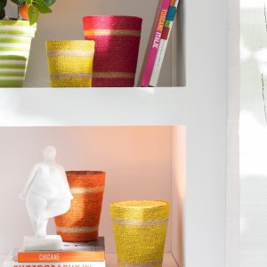 J-Line geurkaars Mand – Vanilla Escape – glas – oranje – medium – 55U J-Line geurkaars Mand – Vanilla Escape – glas – oranje – medium – 55U