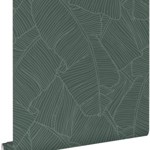 ESTAhome behang bladeren donkergroen – 50 x 900 cm – 130935 ESTAhome behang bladeren donkergroen – 50 x 900 cm – 130935