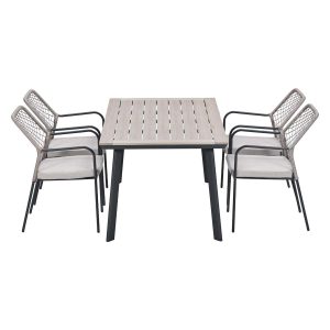 Garden Impressions Tuinset Ross sand 5-delig – Penedo tuintafel 160×90 Garden Impressions Tuinset Ross sand 5-delig – Penedo tuintafel 160×90