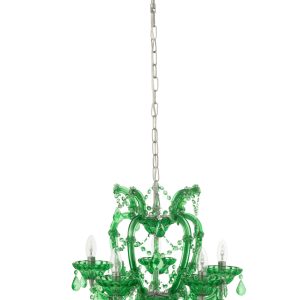 J-Line hanglamp Kand Antiek – glas – groen J-Line hanglamp Kand Antiek – glas – groen