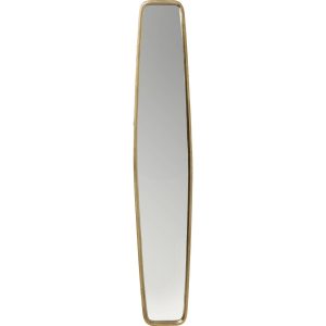 Kare Design Spiegel Clip 177x32cm messing