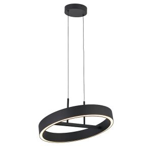 Freelight hanglamp Livello – 2 lichts – 40 x 150 cm – zwart Freelight hanglamp Livello – 2 lichts – 40 x 150 cm – zwart