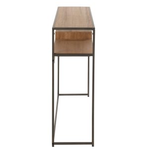 J-Line console 1 Lade – hout/metaal – naturel