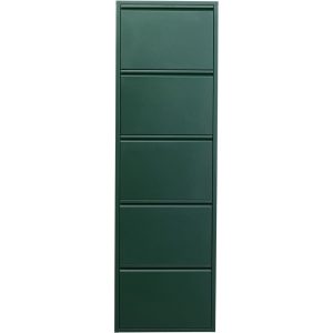 Kare Design Schoenenkast Caruso – groen – 5 laden Kare Design Schoenenkast Caruso – groen – 5 laden