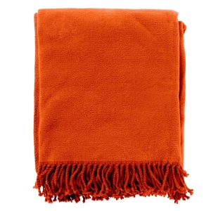 ANNABELLA | Plaid 150×200 cm | Potters Clay | Oranje | Hoii ANNABELLA | Plaid 150×200 cm | Potters Clay | Oranje | Hoii