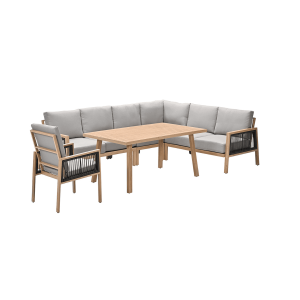 Garden Impressions lounge dining set San Capri R – 6-delig incl. stoel
