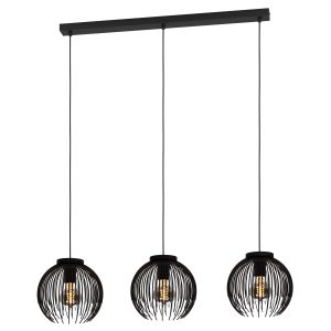 EGLO hanglamp Venezuela-A – E27 – 93,5 cm – Zwart EGLO hanglamp Venezuela-A – E27 – 93,5 cm – Zwart
