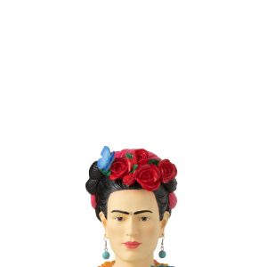 J-Line decoratie Buste Frida Kahlo – polyresin – mix – small