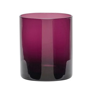 Hübsch theelichthouder Flicker – glas – ø9xh10cm