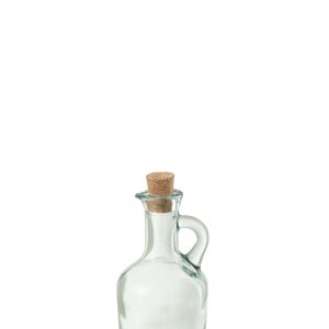 J-Line karaf Tuit Rond – decanteerkaraf + stop – glas/kurk – transpara J-Line karaf Tuit Rond – decanteerkaraf + stop – glas/kurk – transpara