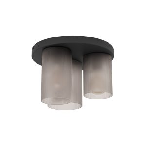 EGLO plafondlamp Colomera – e27 – ø 35 cm – zwart/mat grijs EGLO plafondlamp Colomera – e27 – ø 35 cm – zwart/mat grijs