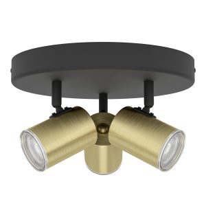 EGLO spot Consuma 1 – gu10 – Ø 25 cm – messing