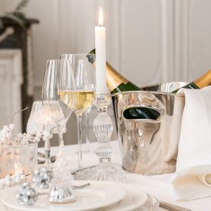 J-Line glas champagne Leti – glas – transparant – 6 stuks J-Line glas champagne Leti – glas – transparant – 6 stuks