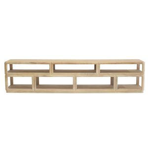 Giga Meubel Tv-meubel Eline – Mangohout – Naturel – 200x35x45cm