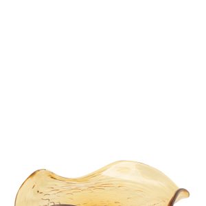 J-Line schaal Onregelmatig – glas – caramel J-Line schaal Onregelmatig – glas – caramel